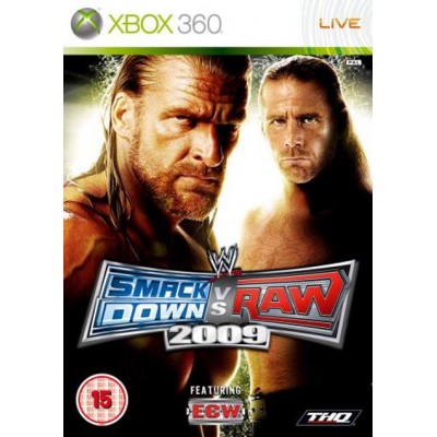 WWE SmackDown vs RAW 2009 [Xbox 360, английская версия]